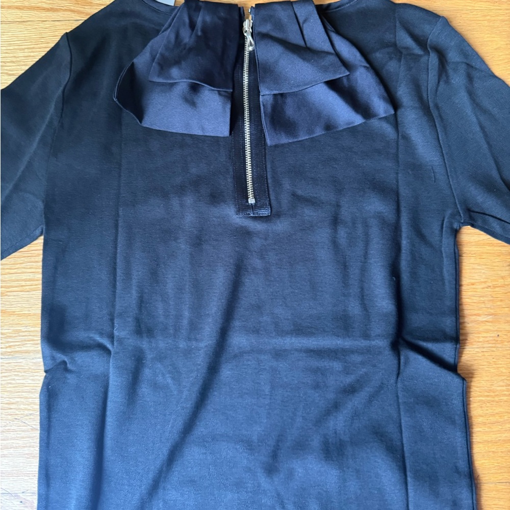 Ann Taylor Elegant Black Blouse